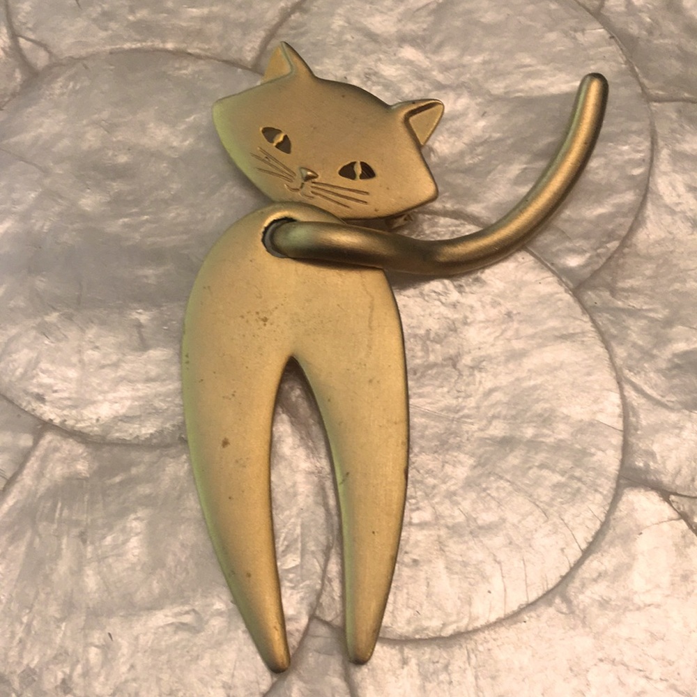 VTG 2 PIECE KITTY PIN - Picture 11 of 11